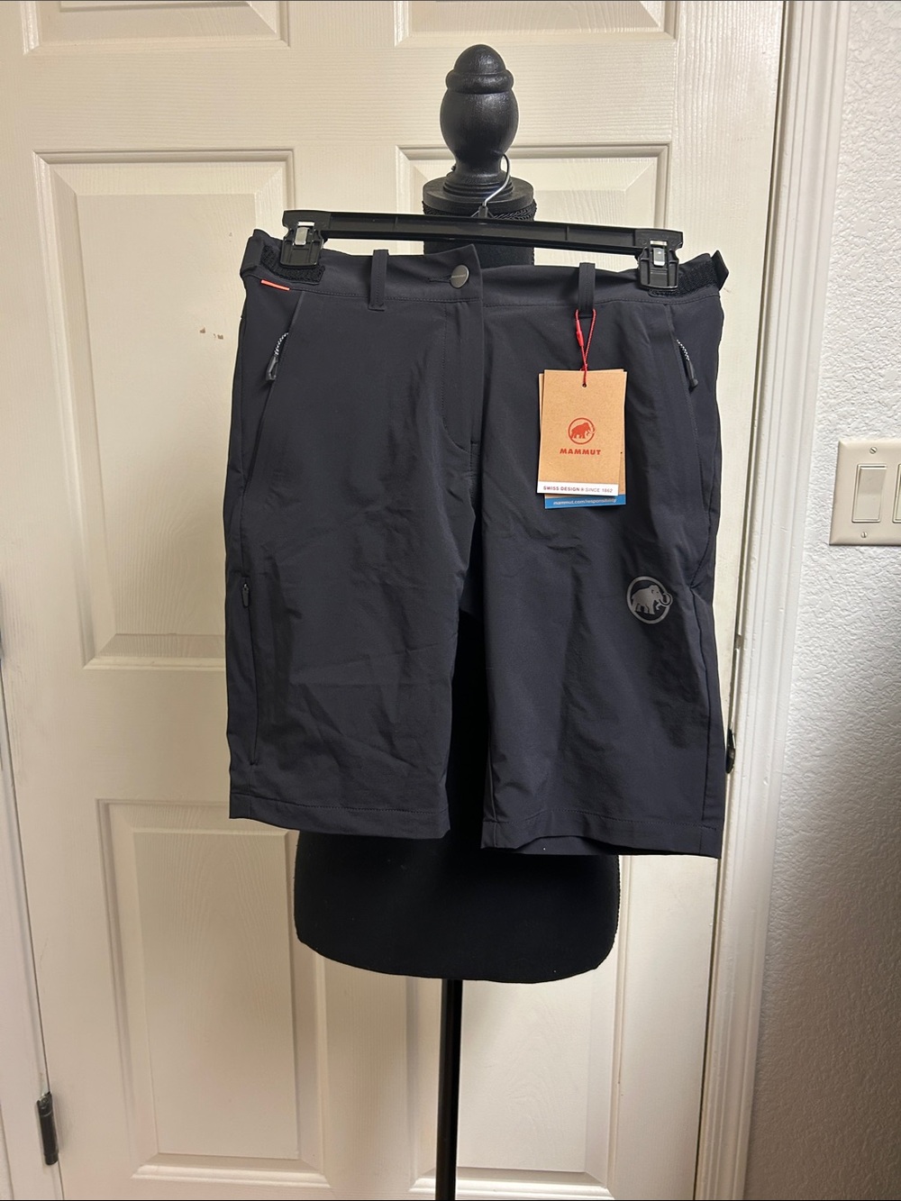 Mammut Women's Black Athletic Shorts